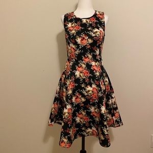 Floral Skater Dress